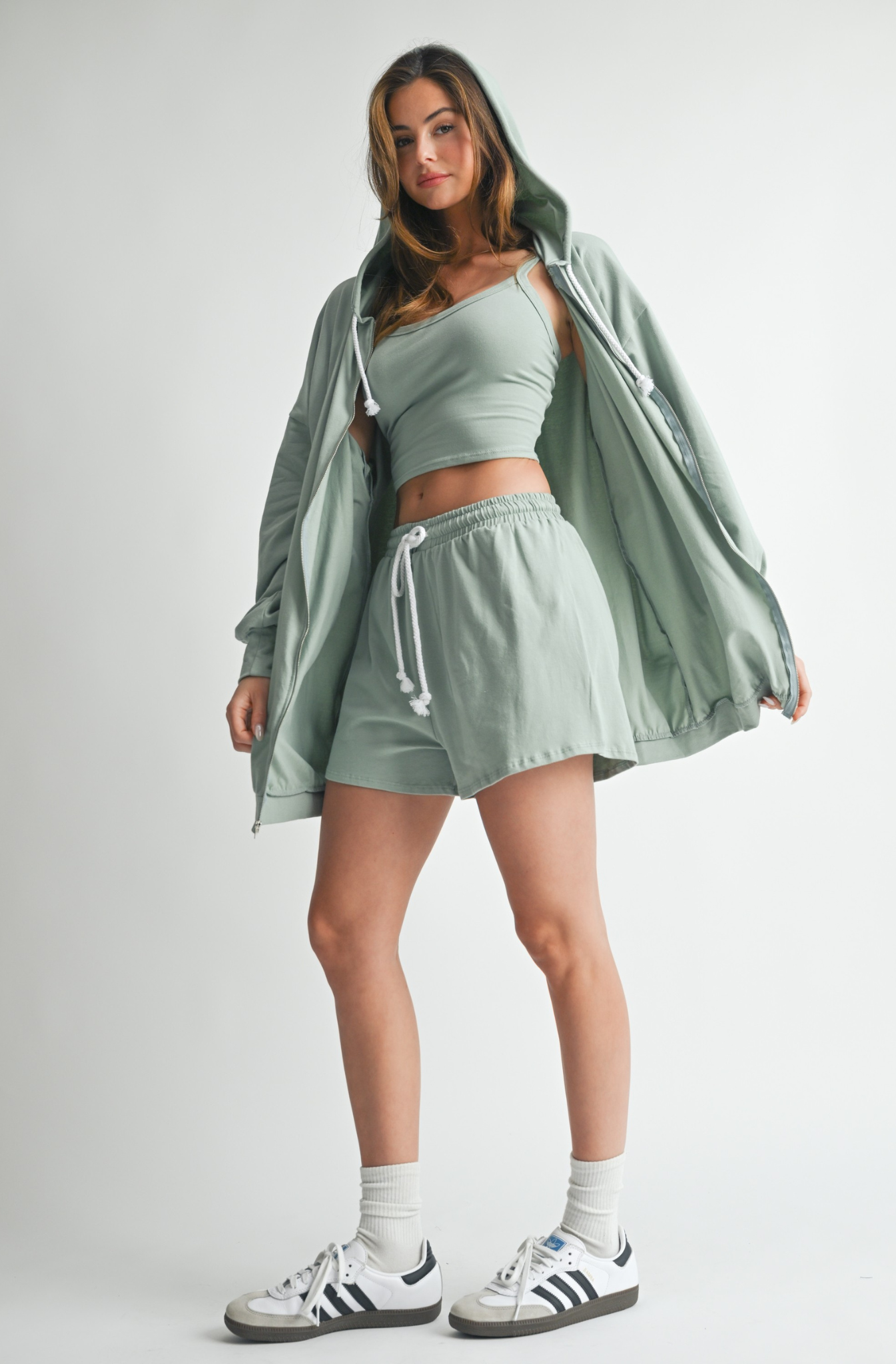 Short Stretch con Cordon Ajustable