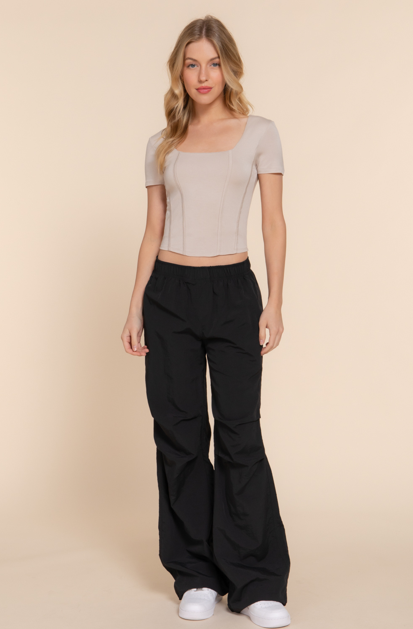 Crop Top Básico Stretch