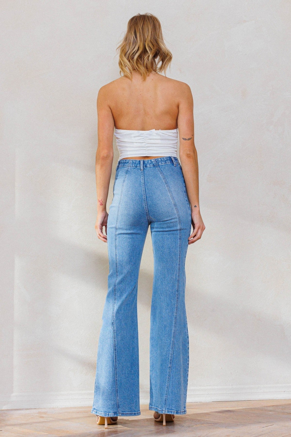 JEANS STRETCH TALLE ALTO