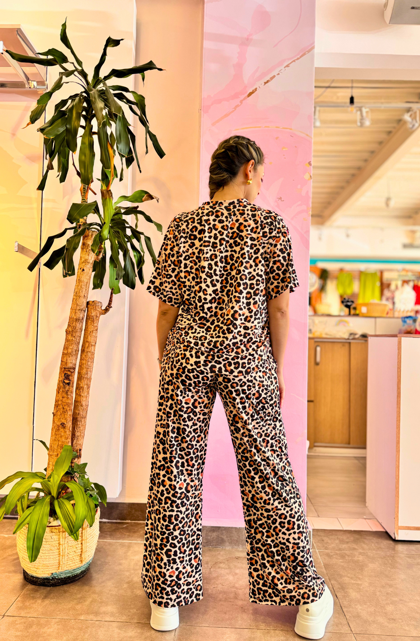 Palazzo Animal Print - Colección Emily in Paris