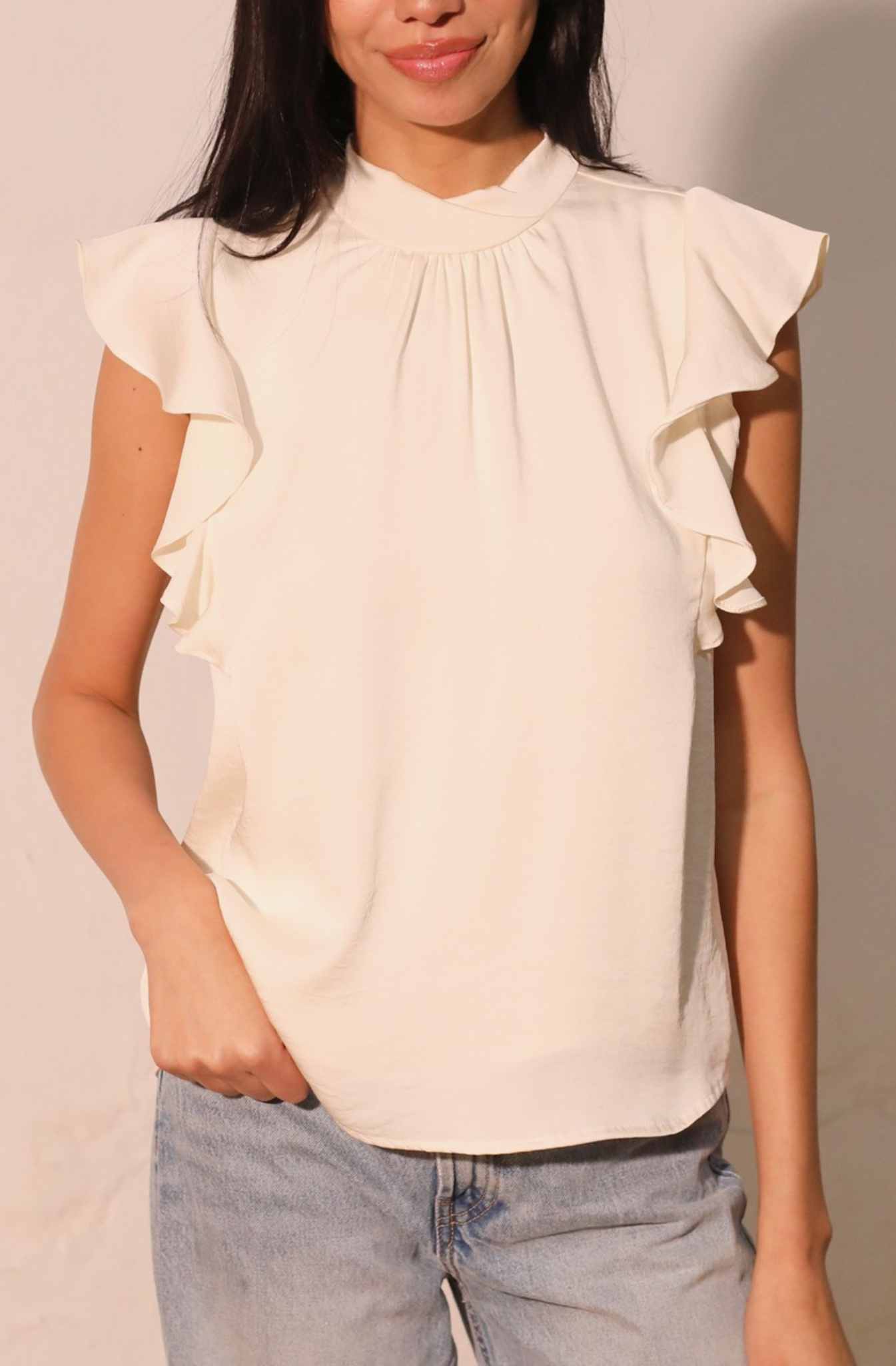 Blusa con Vuelos Casual