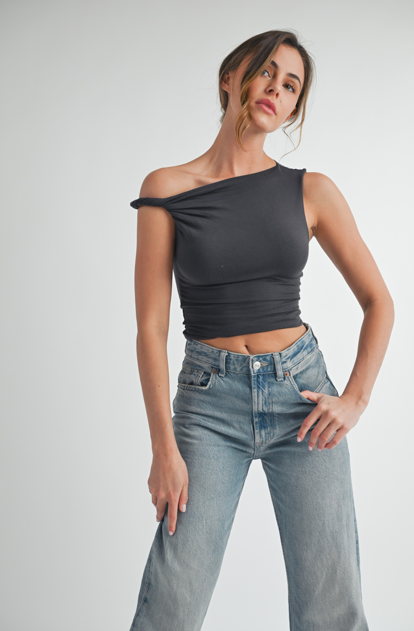 Crop Top con Nudo