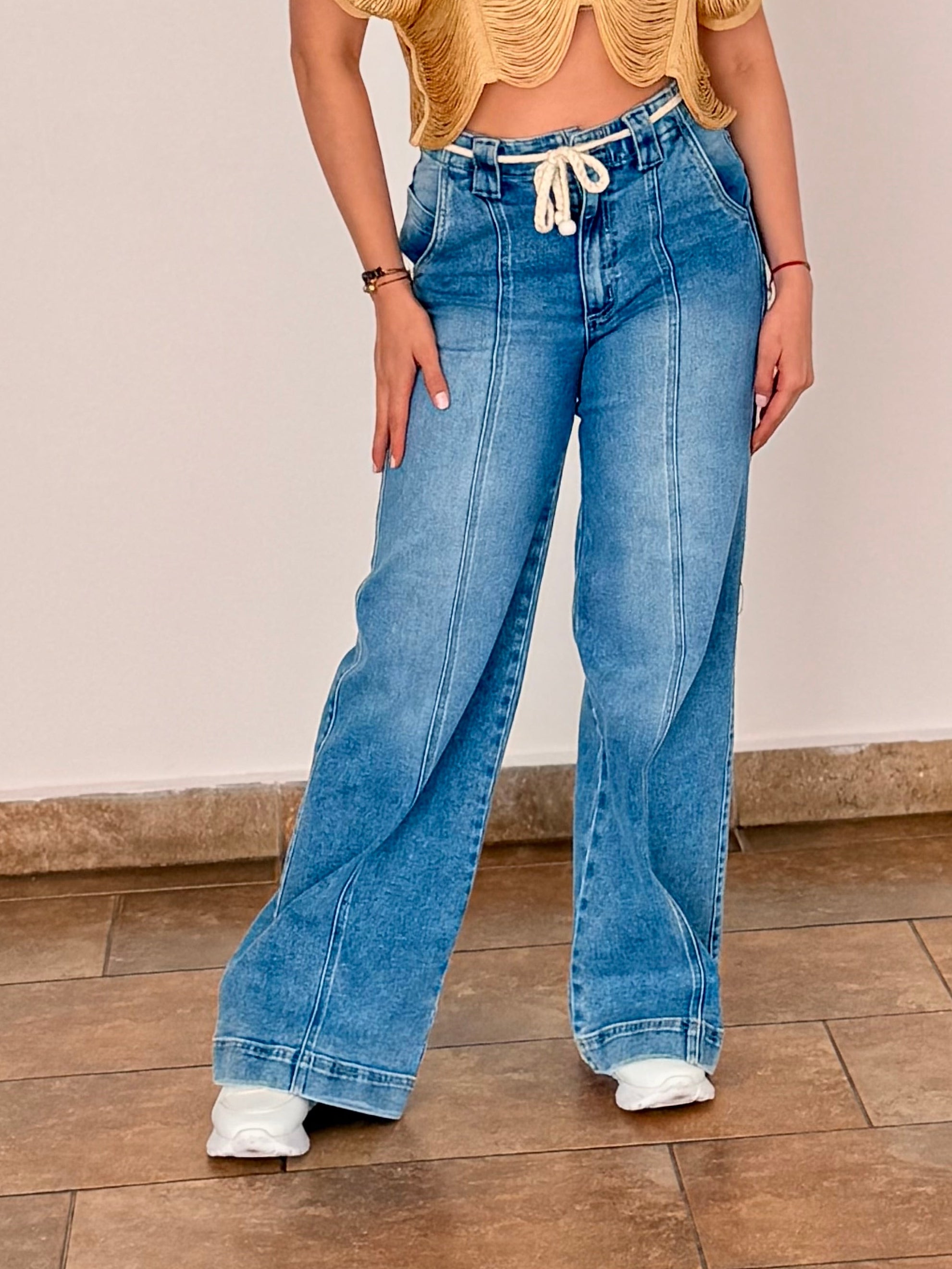 JEANS WIDE LEG