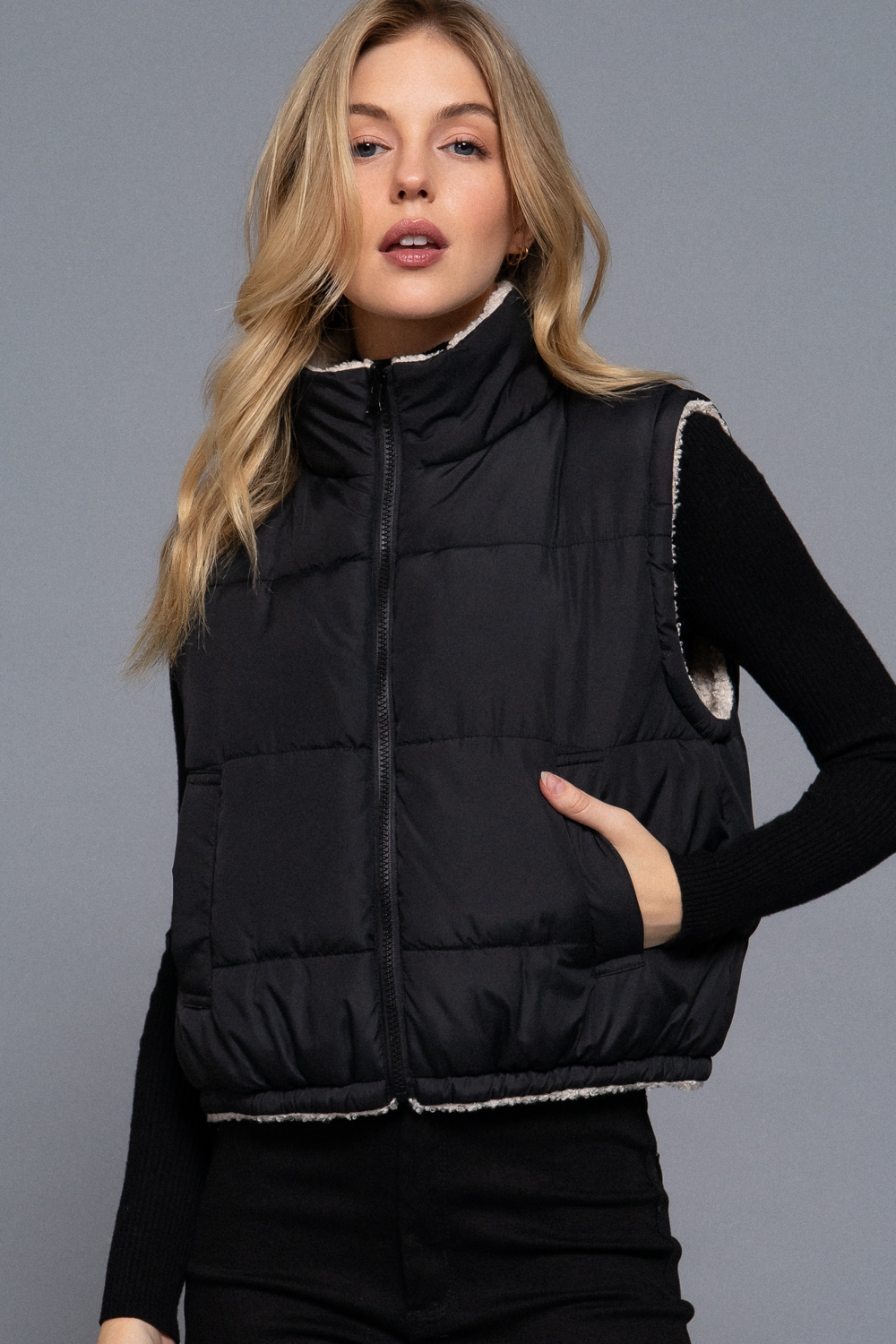 NORDIC GLOW REVERSIBLE VEST