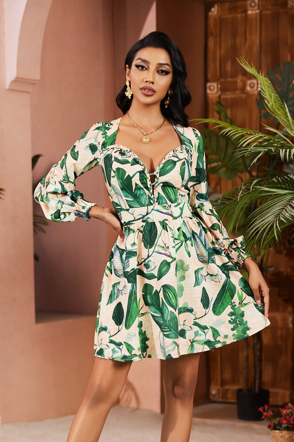 VESTIDO ESTAMPADO FLORAL