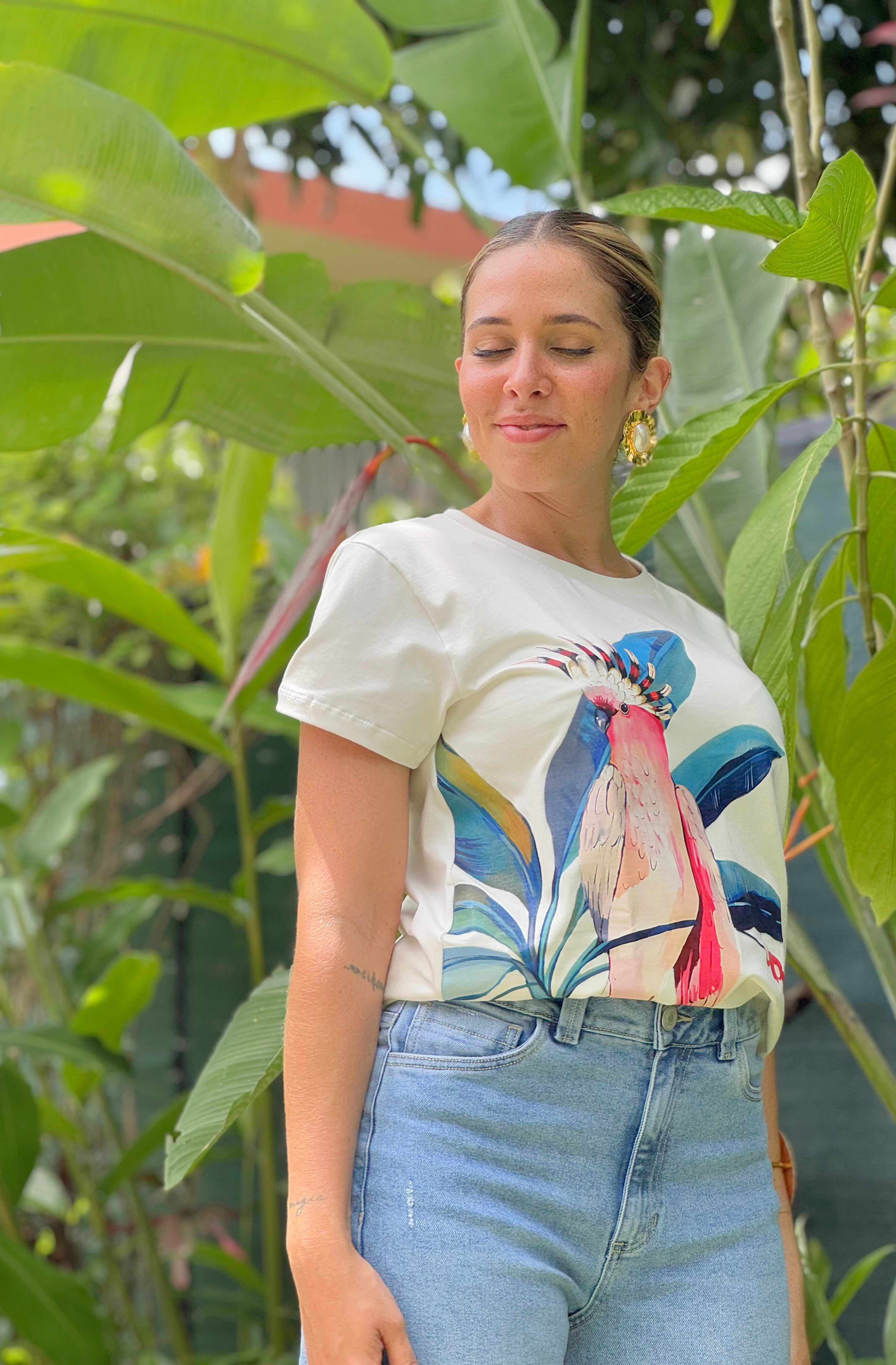 T-Shirt Básico Cacatúa - Colección Que Pretty!