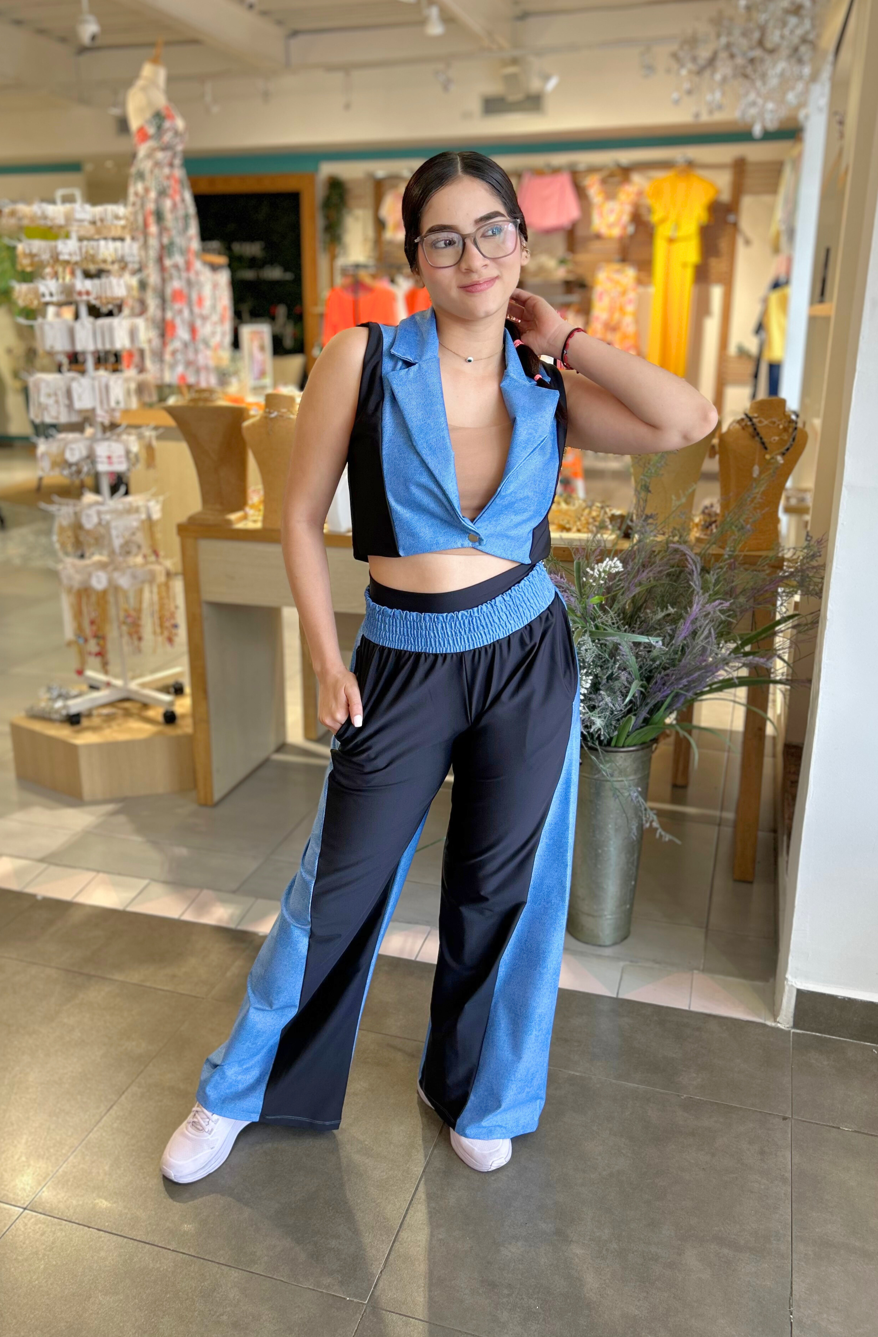 Crop Top Vest Viajero
