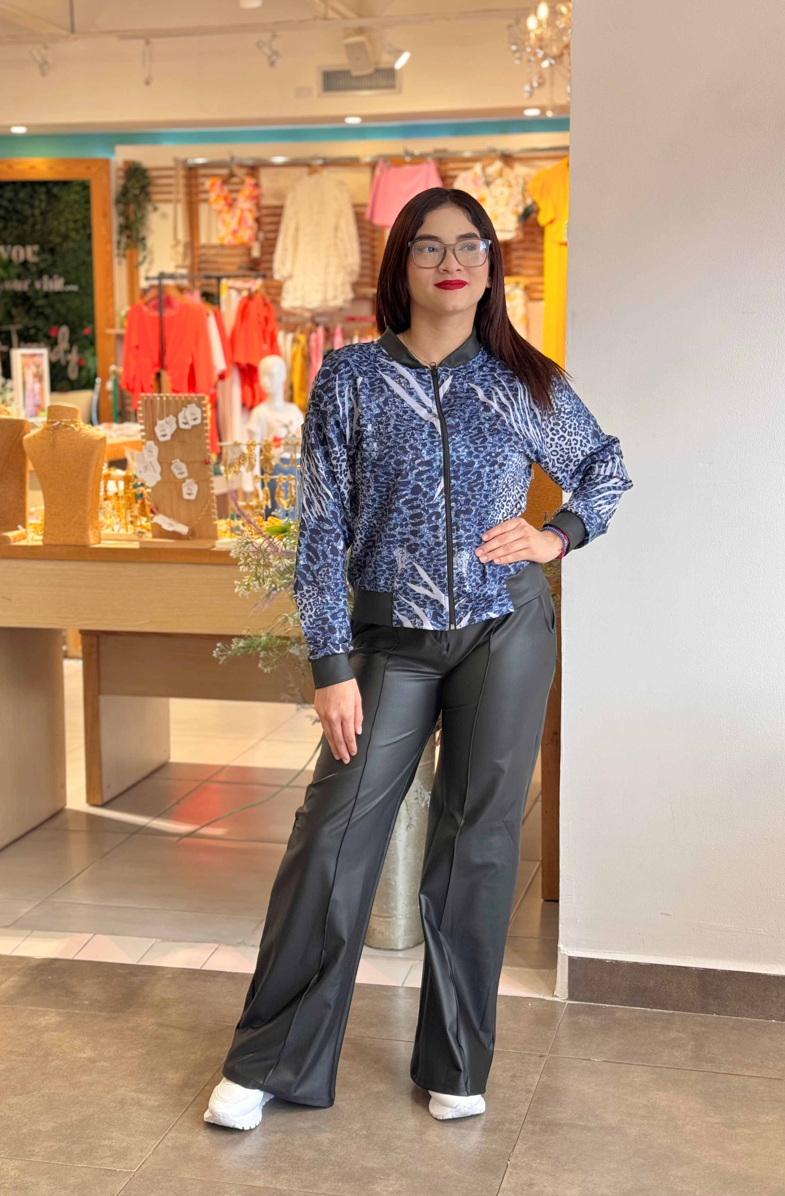 Jacket Viajero Animal Print