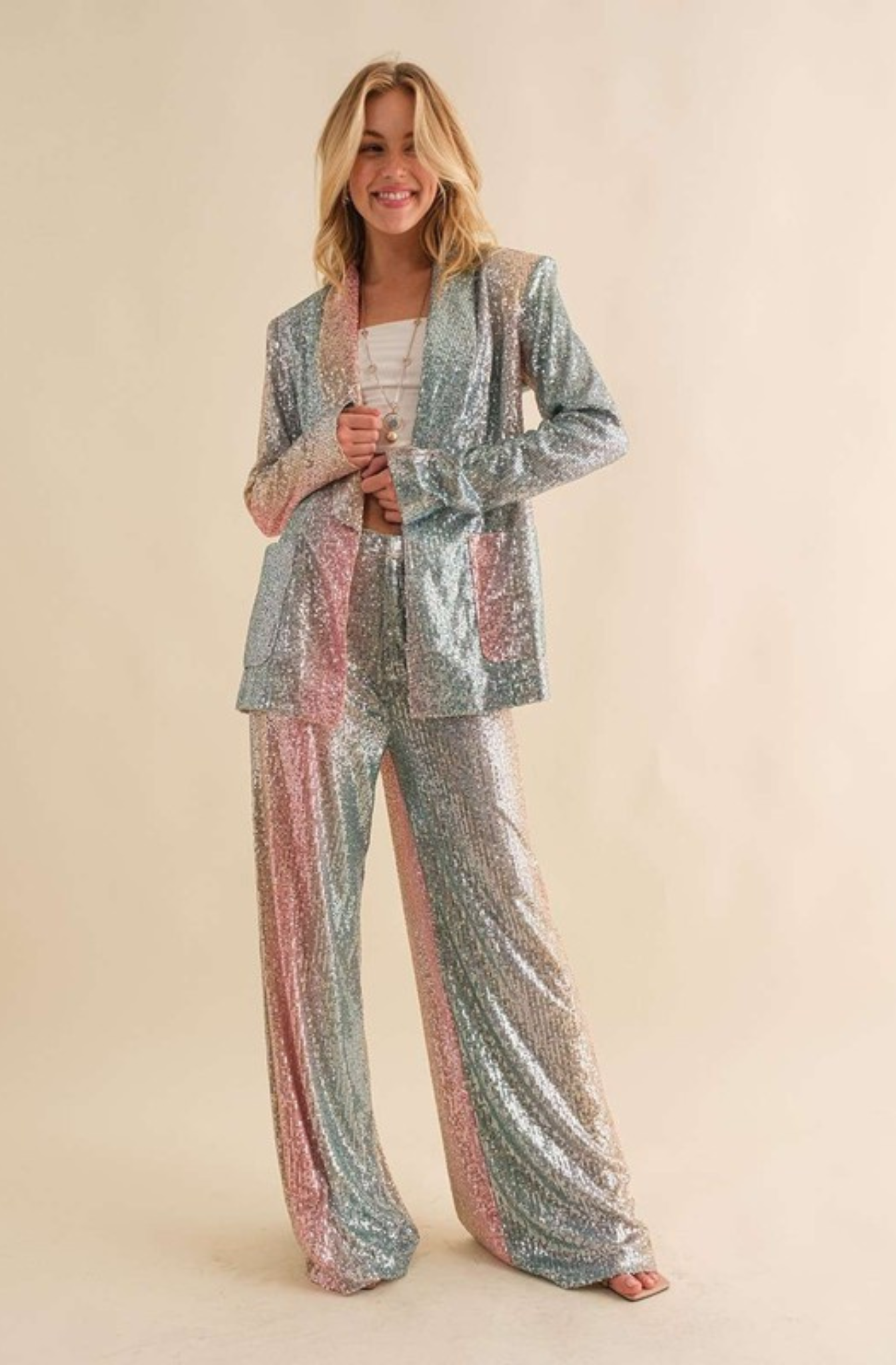Blazer de Lentejuelas