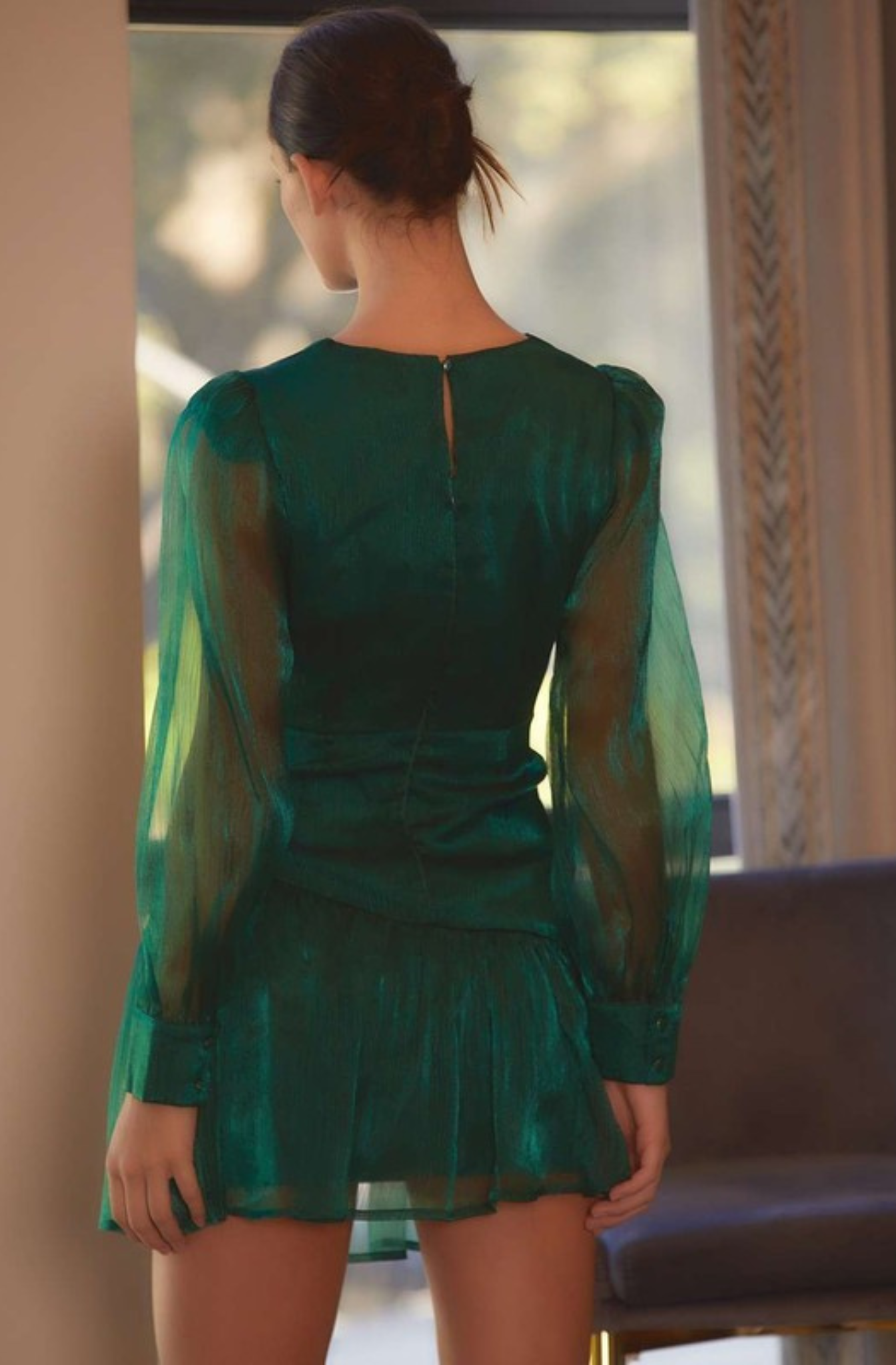Vestido Corto Esmeralda