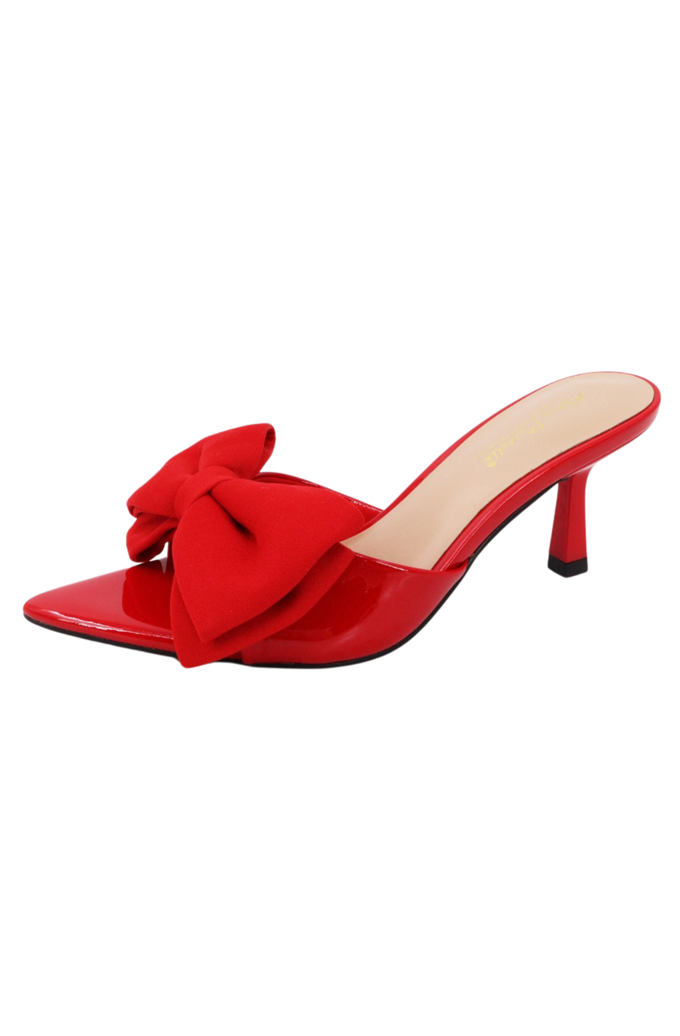 Sandalias de Tacon Medio con Lazo
