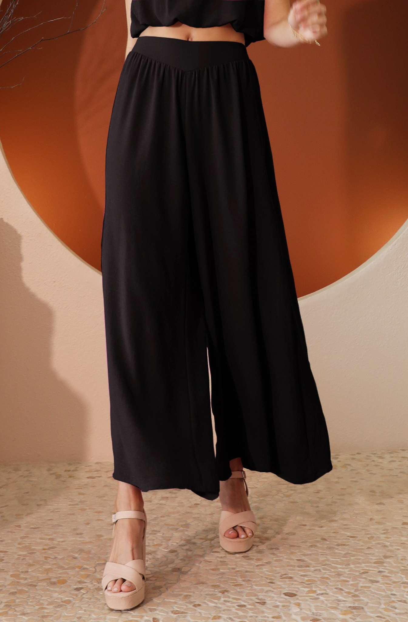 Palazzo Stretch Casual