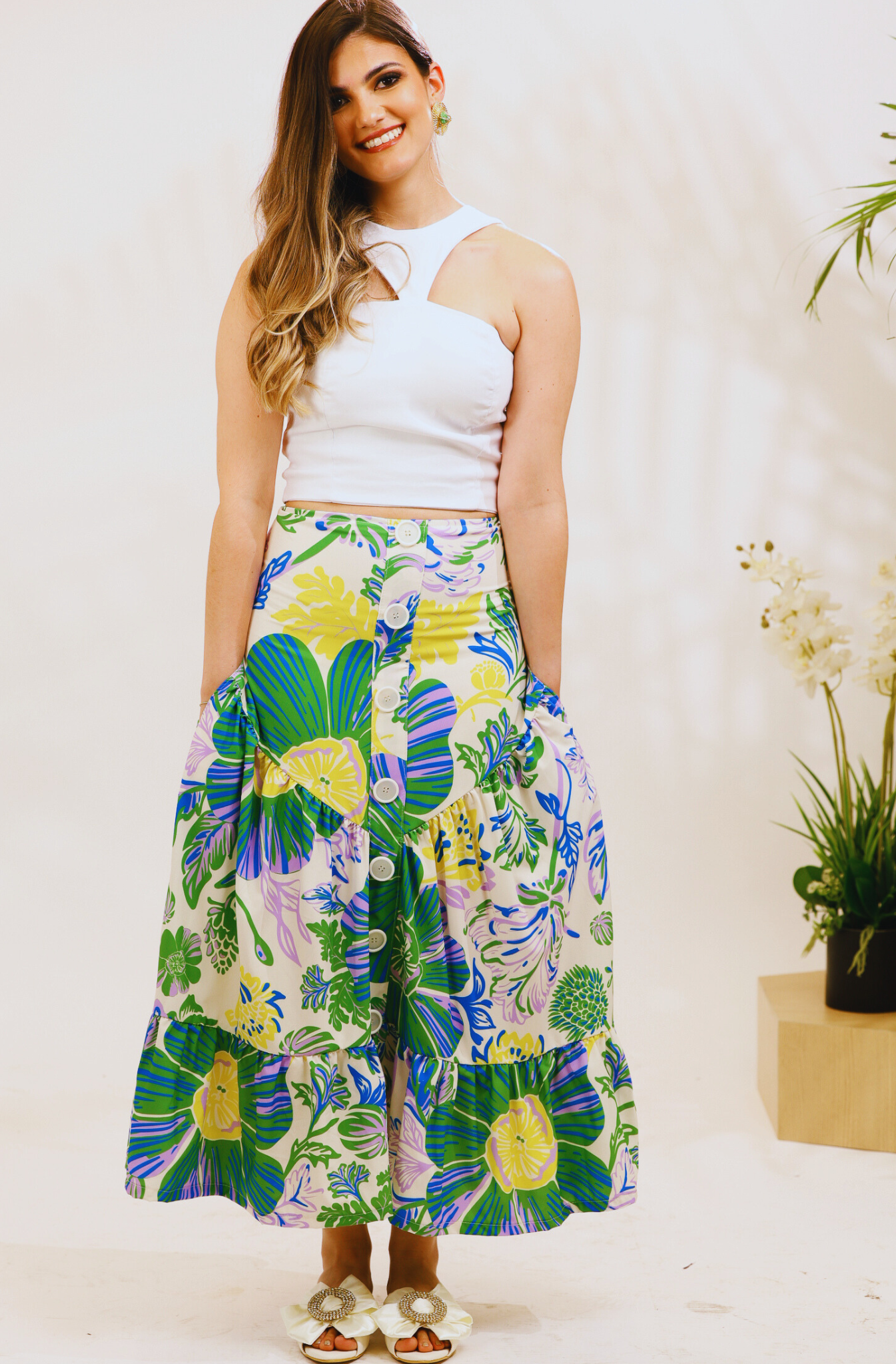 AURÉLIE MAXI SKIRT