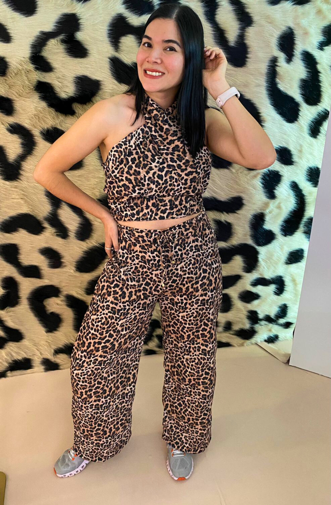 Crop Top Metalizado