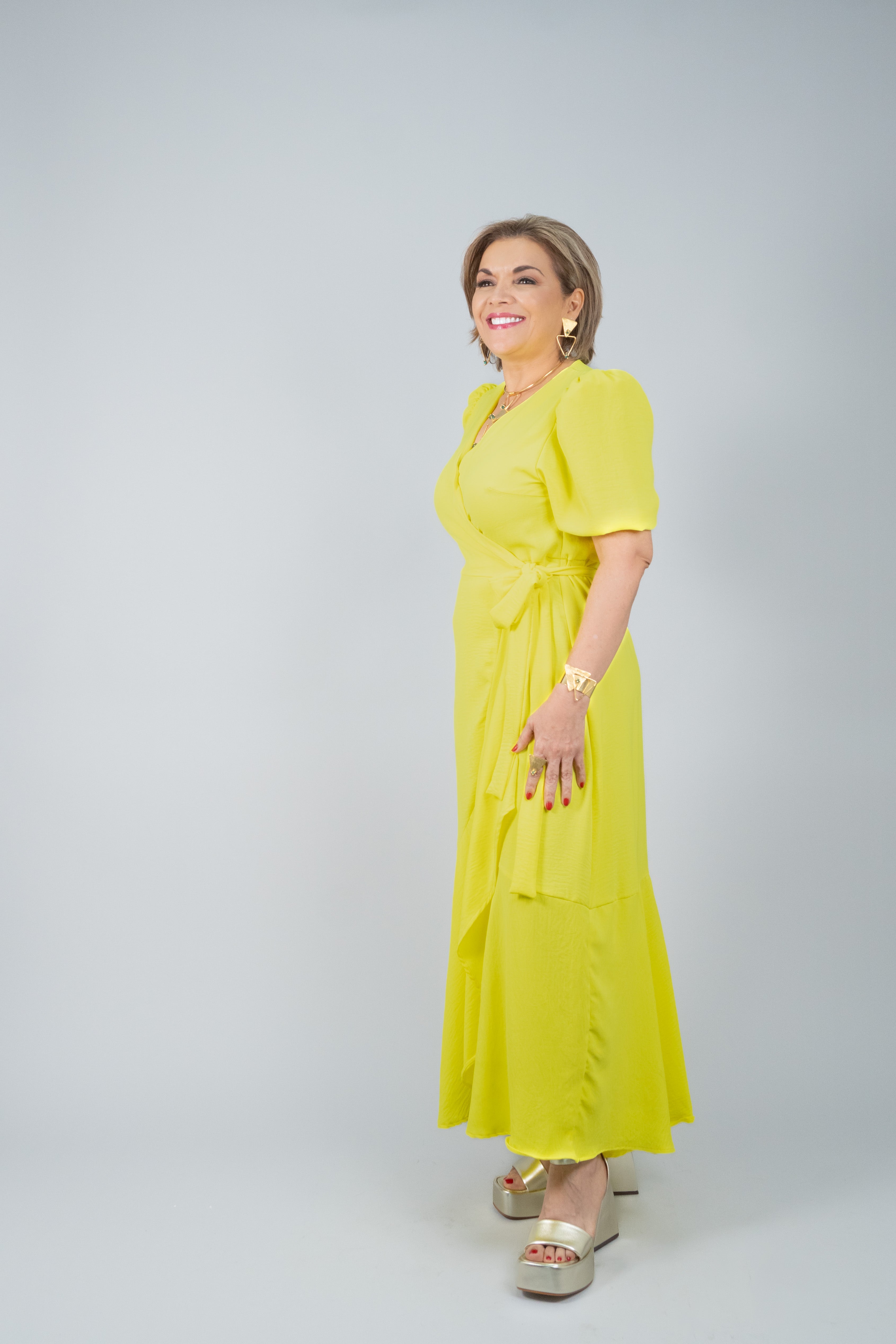 VESTIDO WRAP AROUND
