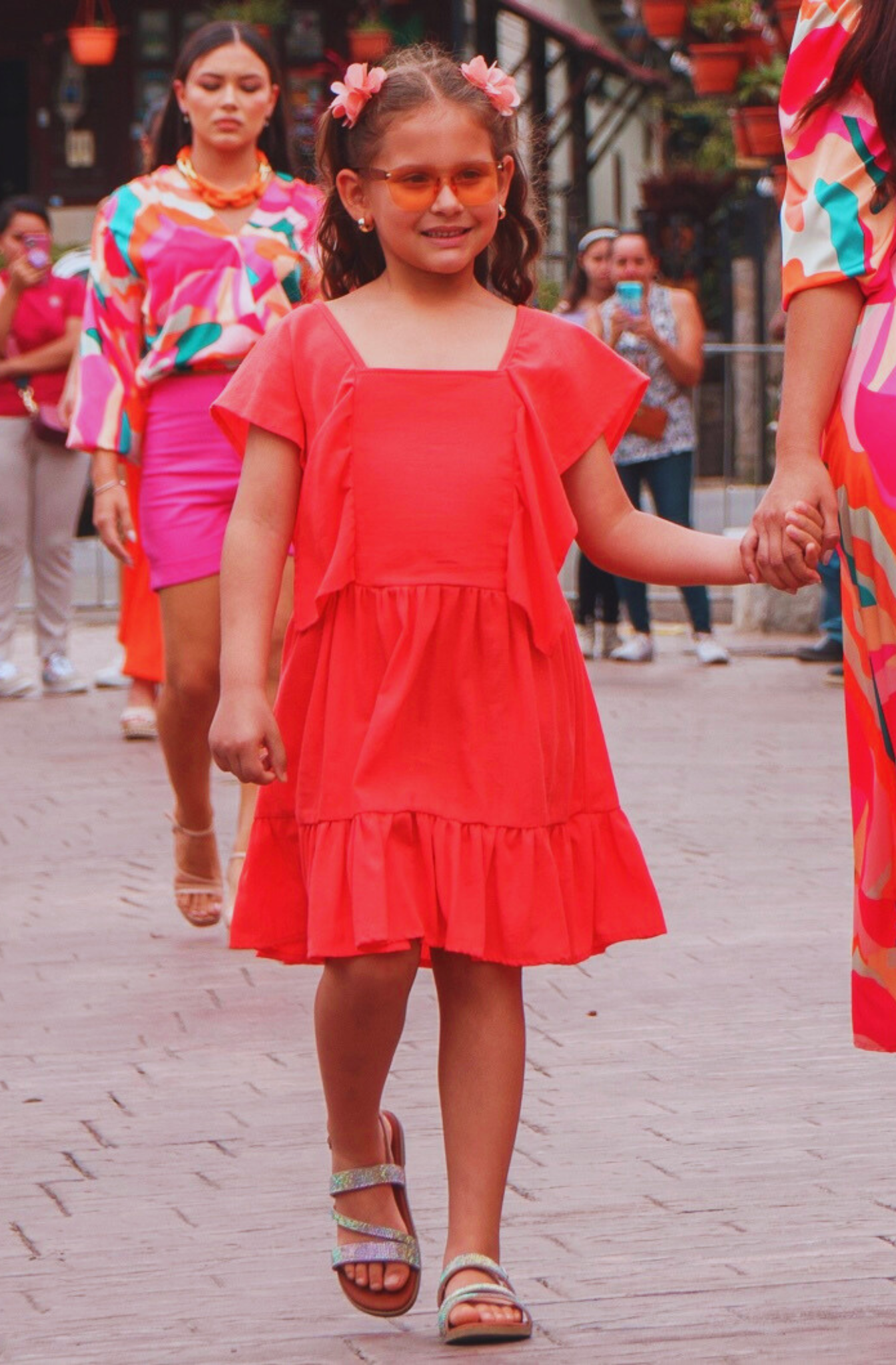 Vestido Casual de Niña con Vuelos