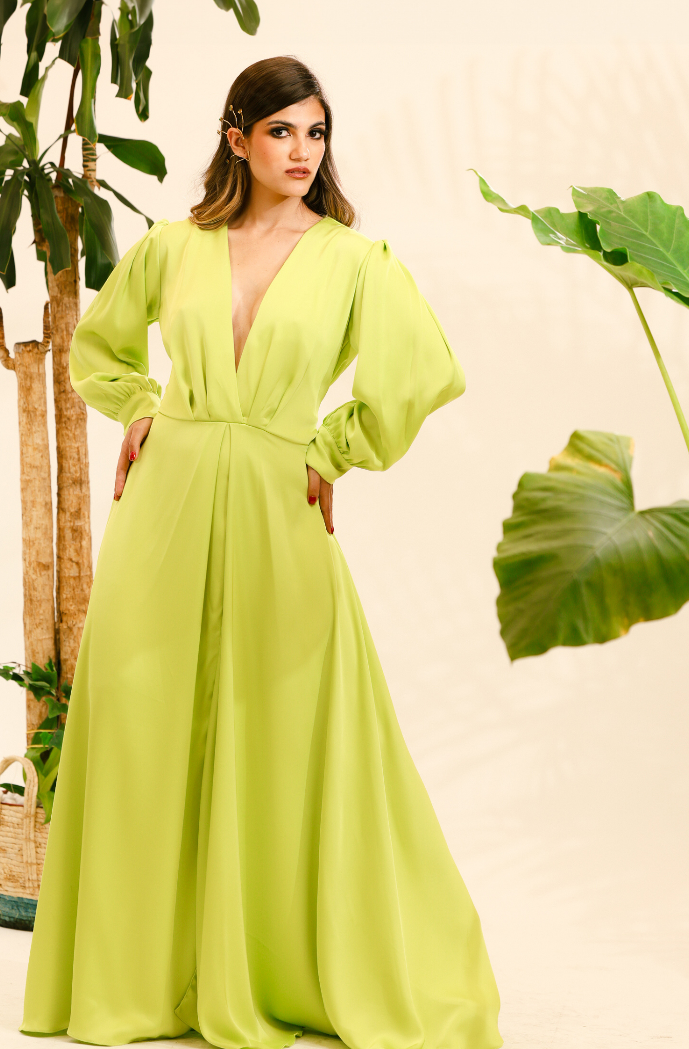 Vestido Cedro Verde - Colección Amazonia