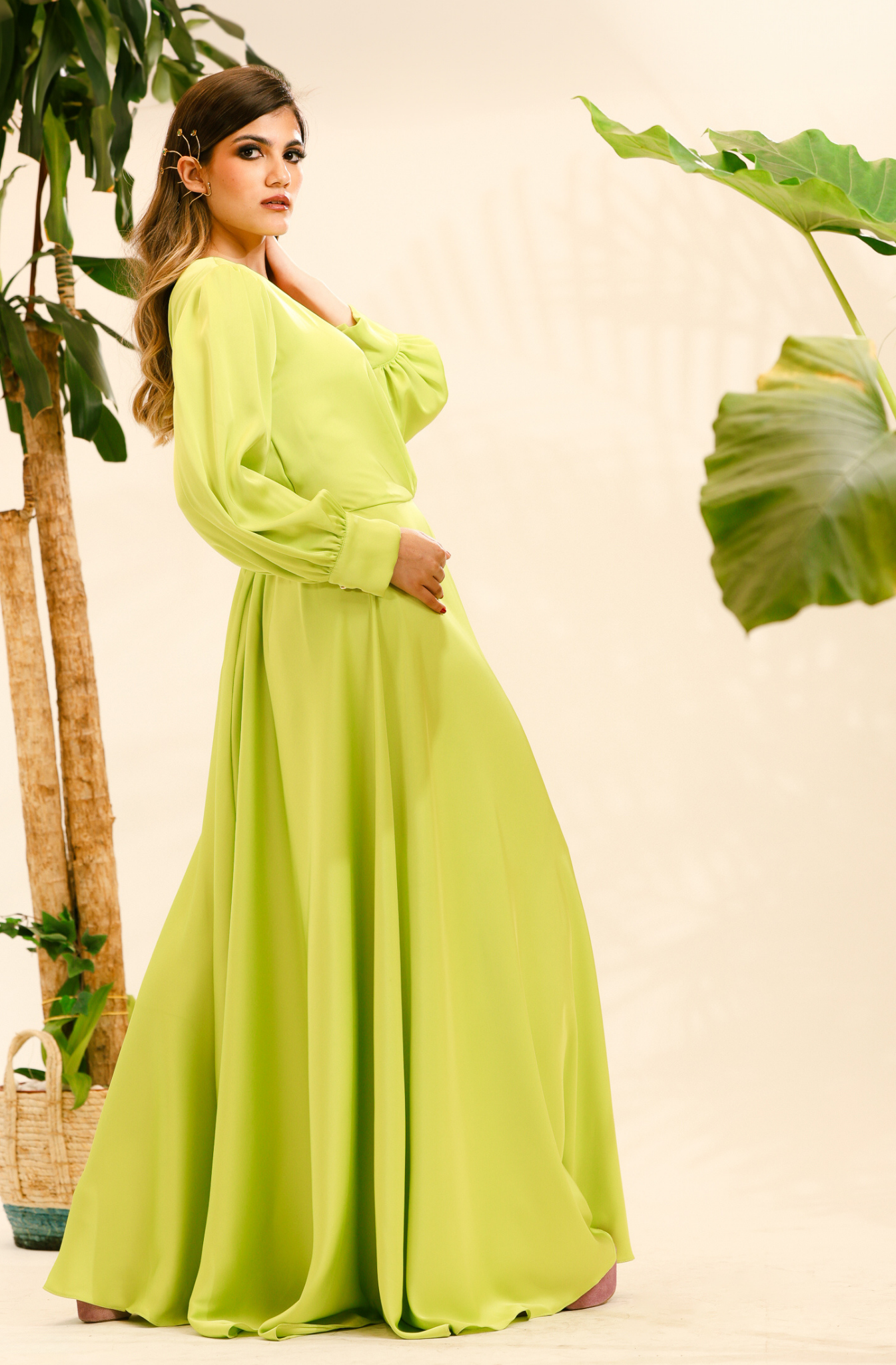 Vestido Cedro Verde - Colección Amazonia