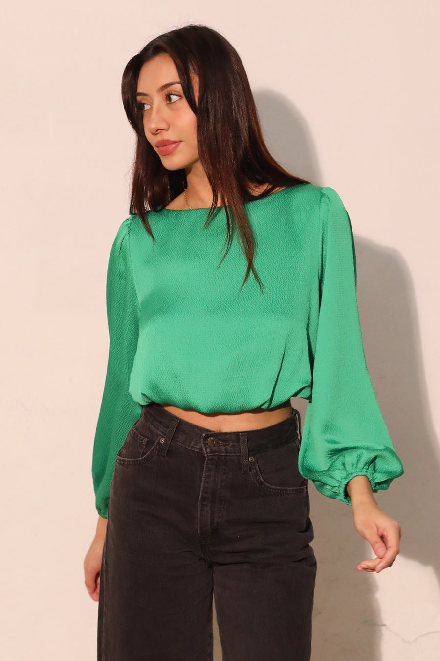 LUSTRE MUSE CROP TOP