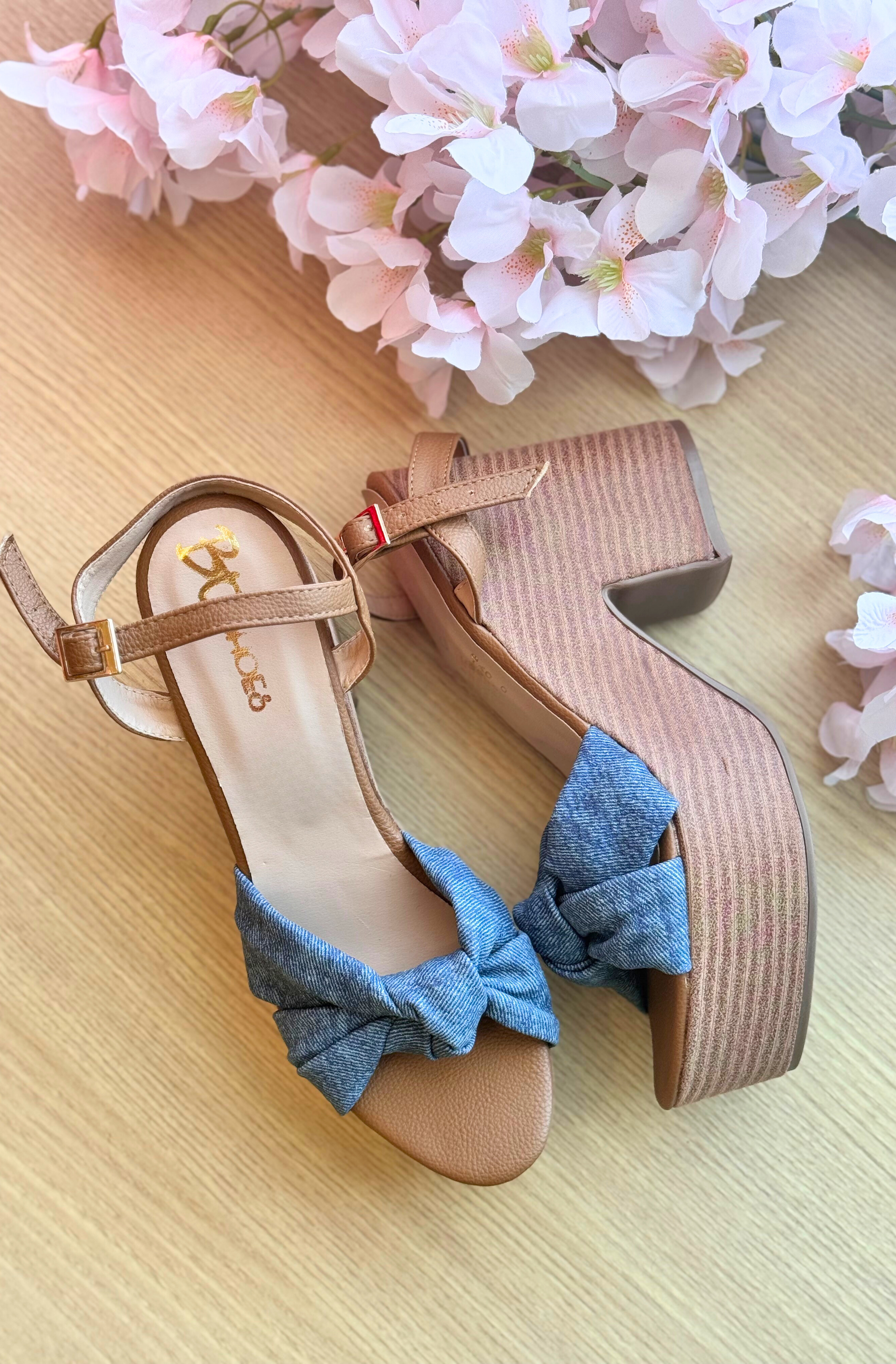 Sandalias Denim