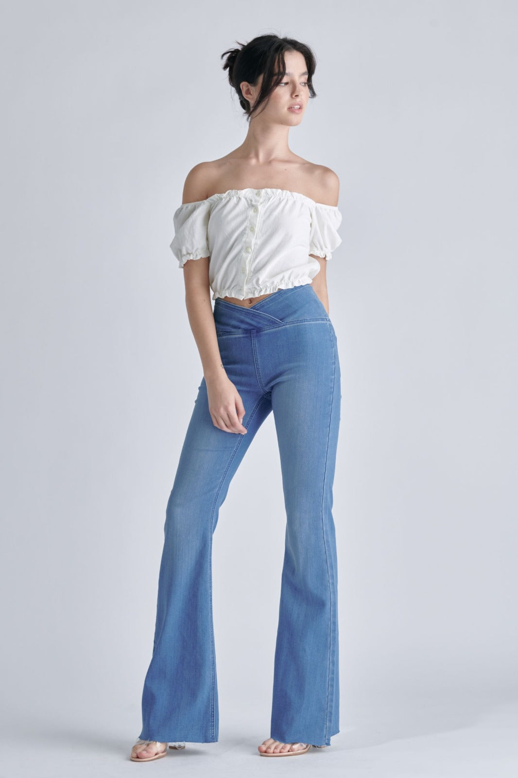 SKY HIGH FLARE JEANS