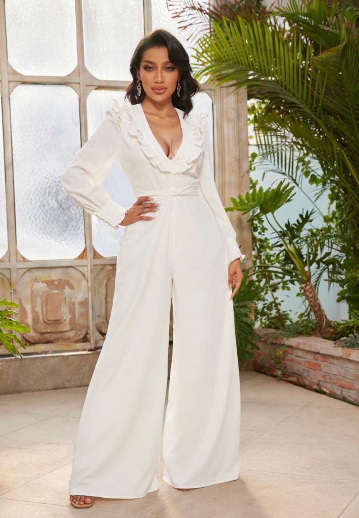 JUMPSUIT DE ESCOTE PROFUNDO