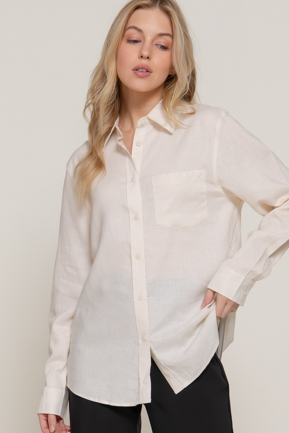 BREEZE LINEN SHIRT
