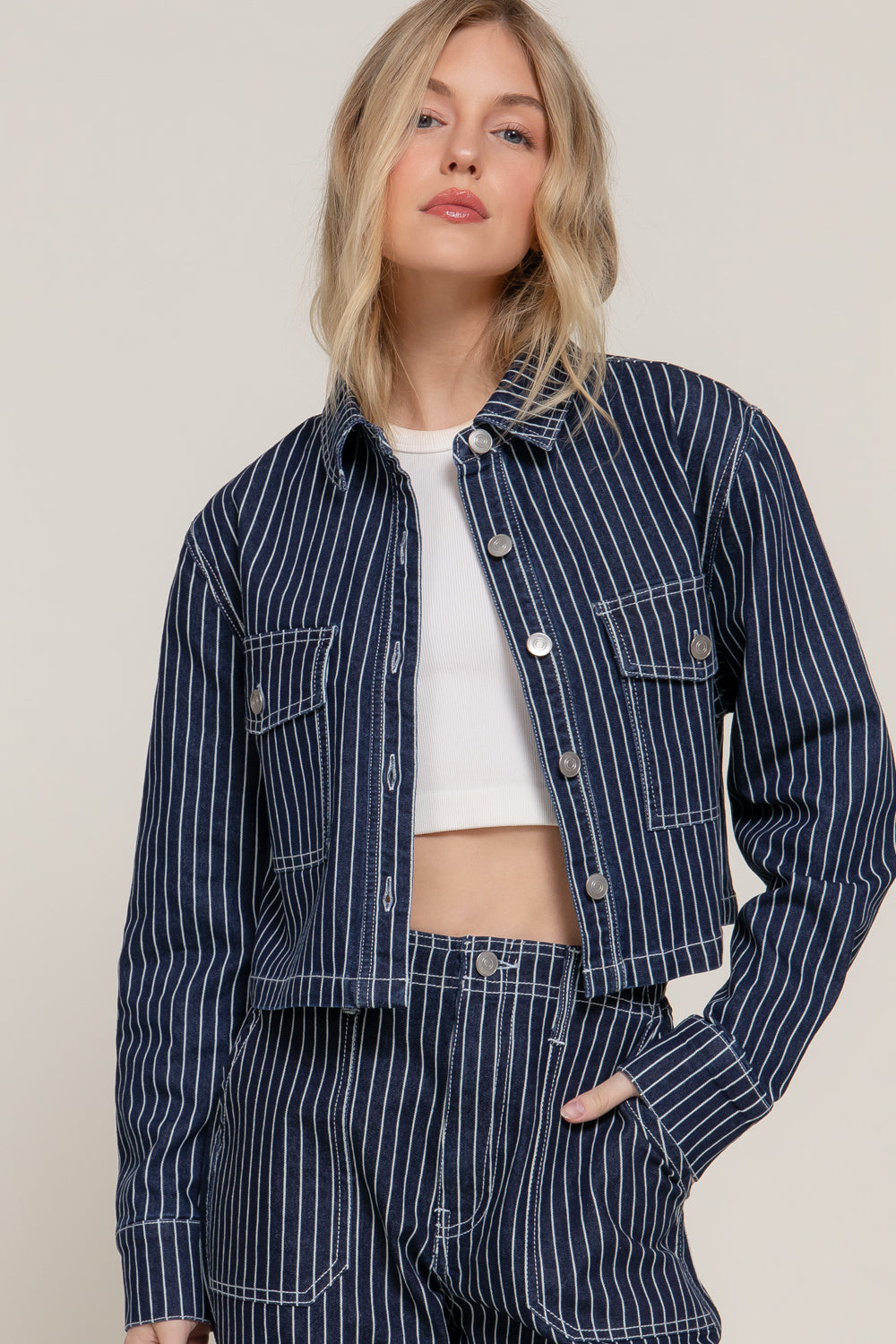 SHORTLINE DENIM JACKET