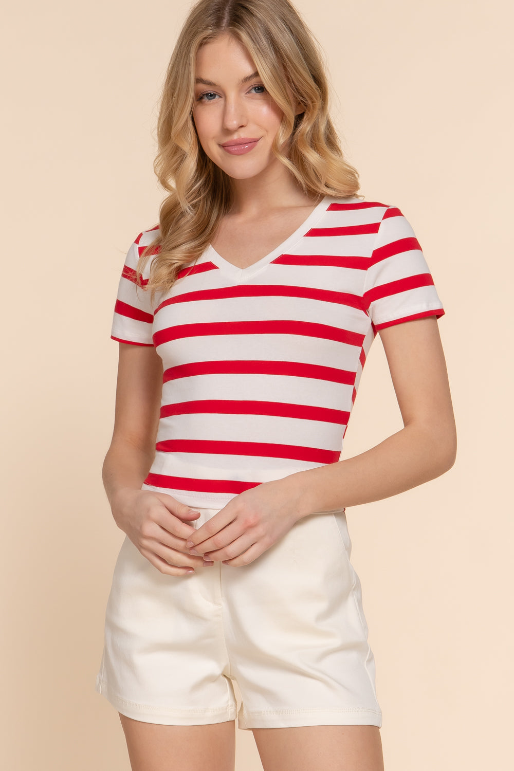 STRIPE GLOW TOP