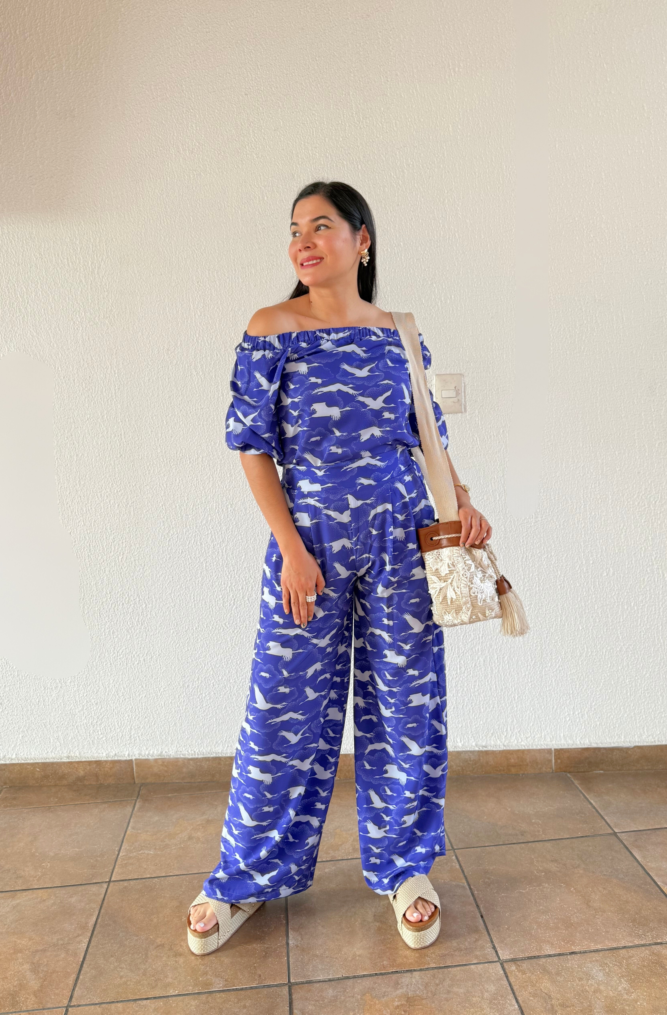 Set Estampado Tropical