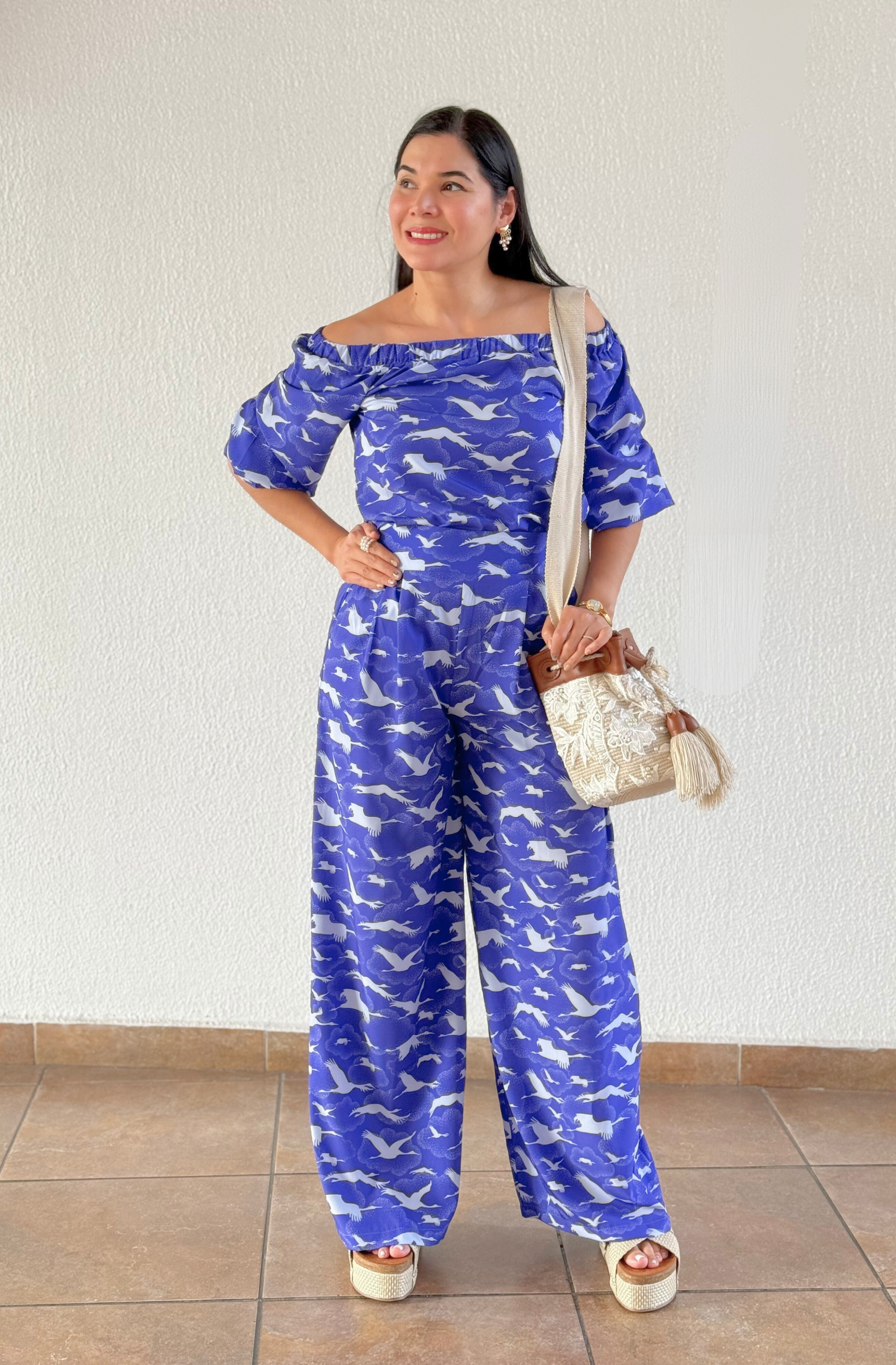 Set Estampado Tropical