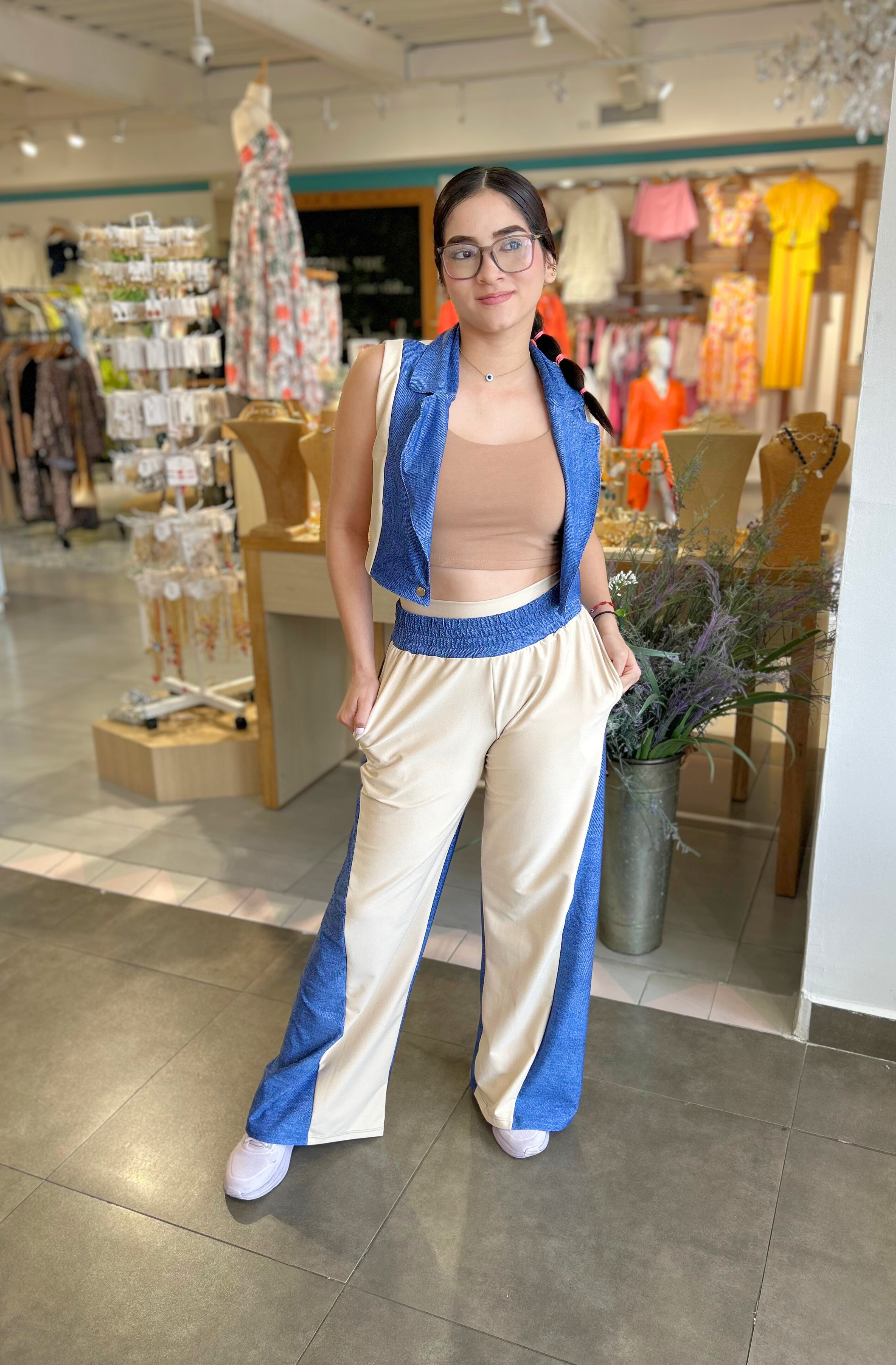 Crop Top Vest Viajero