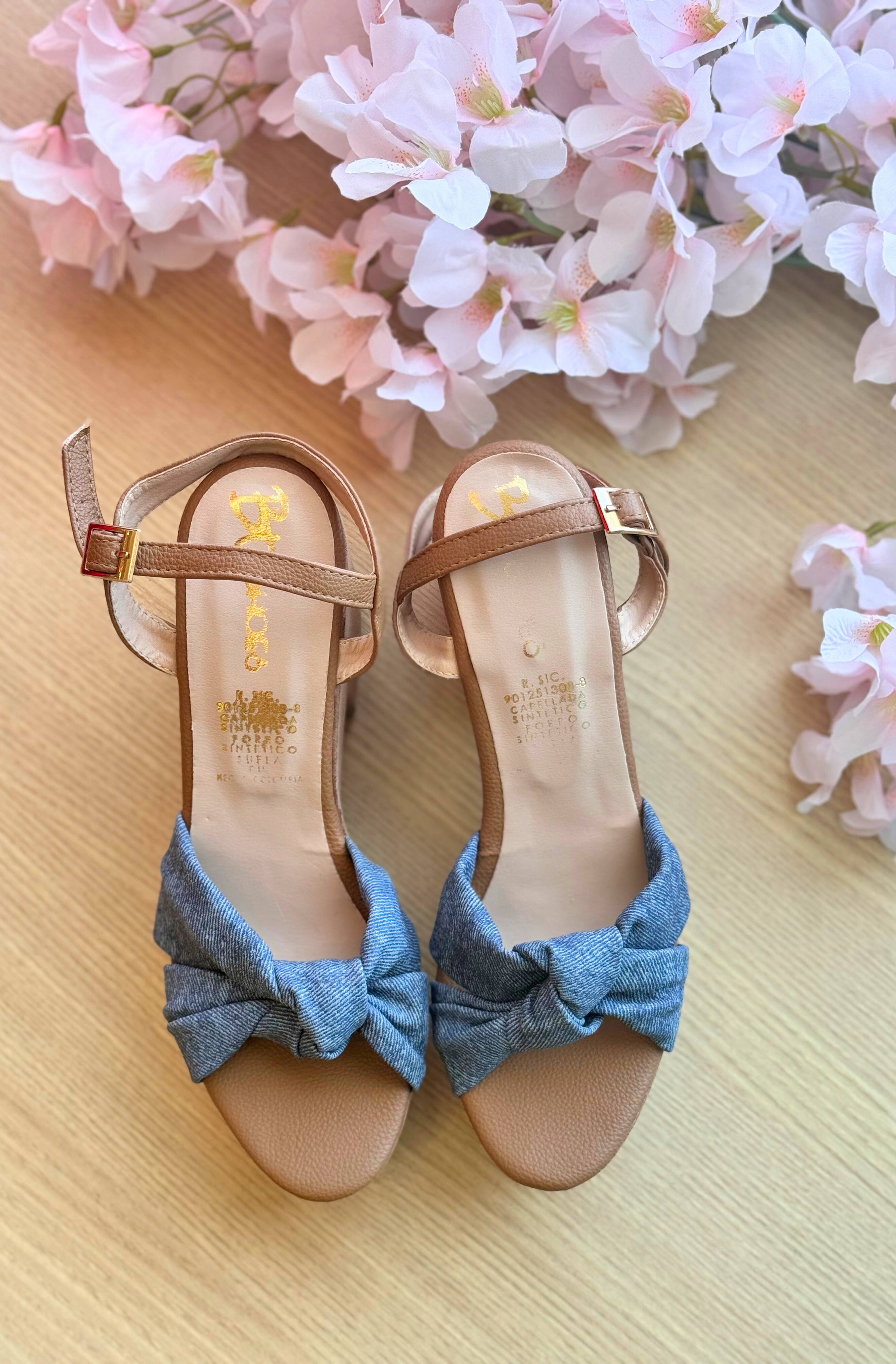 Sandalias Denim
