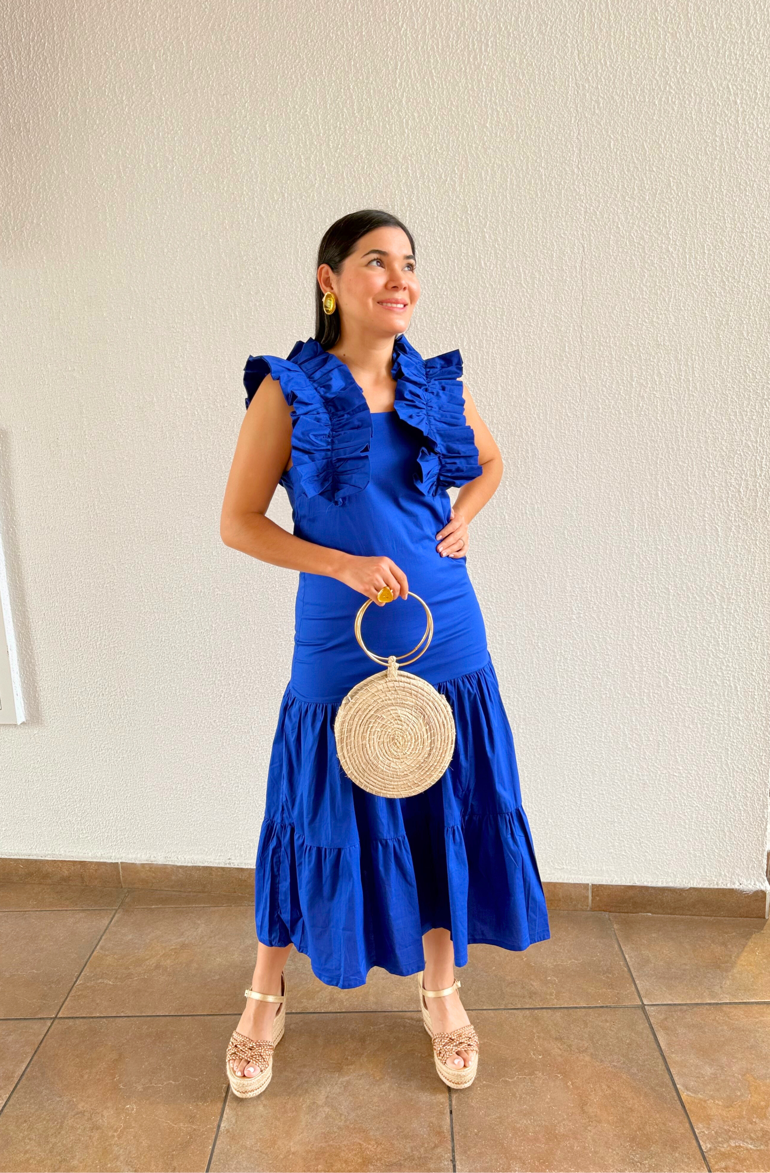 Vestido Volantes del Mar