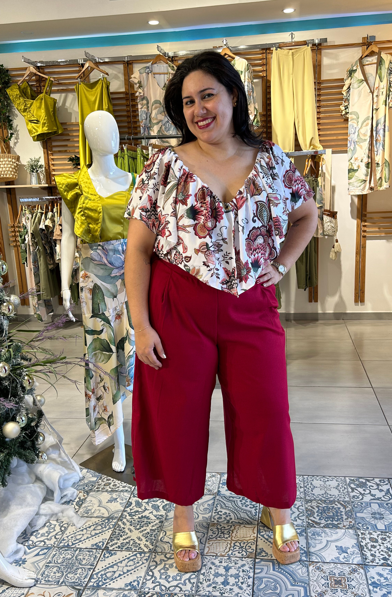 Blusa Off Shoulder - Esencia Curvy