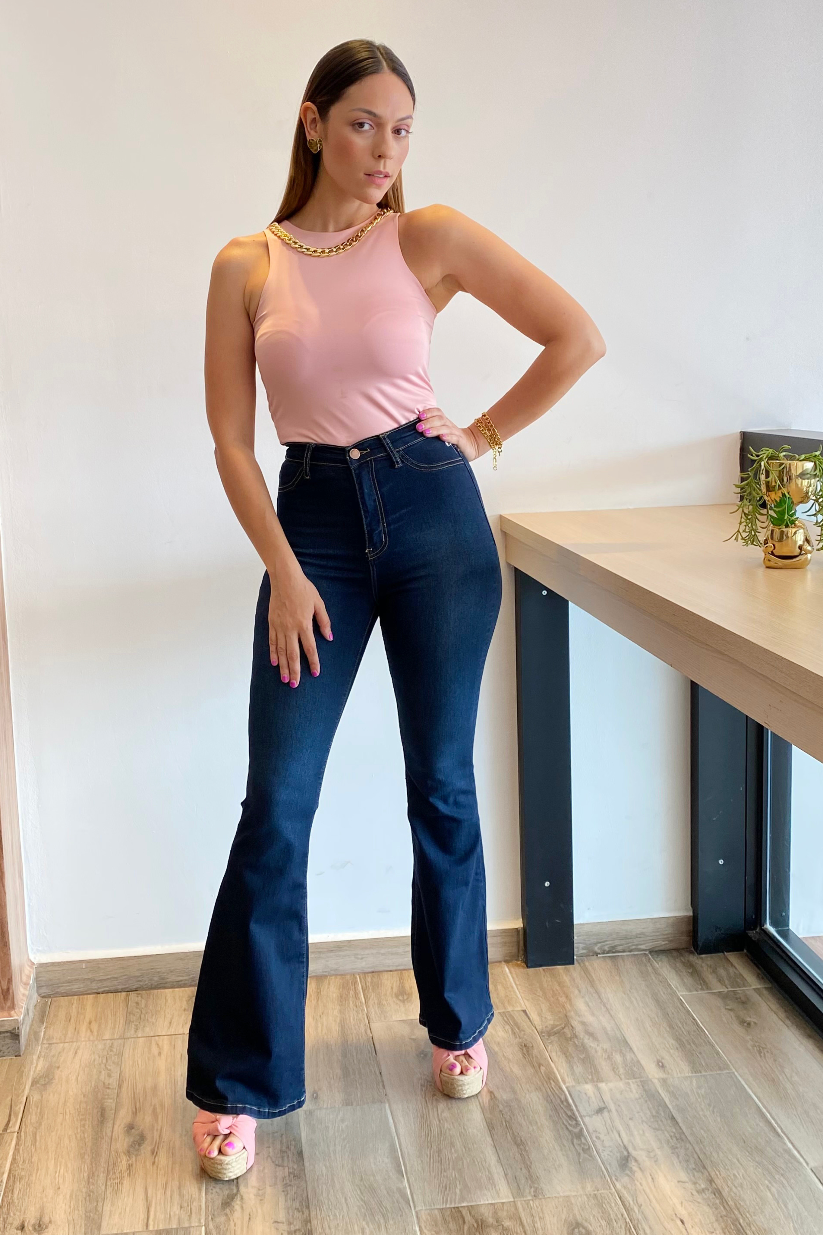 Pantalones de basta ancha para mujer 2025